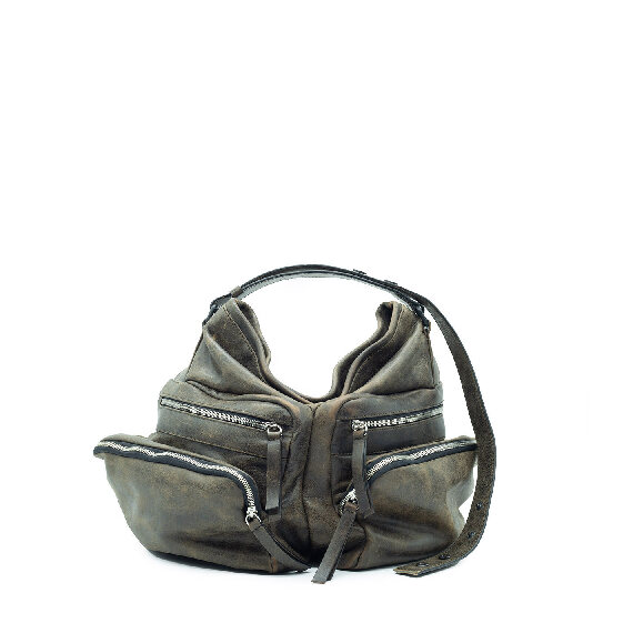 Lara<br />Biscuit Zipped Bucket Bag