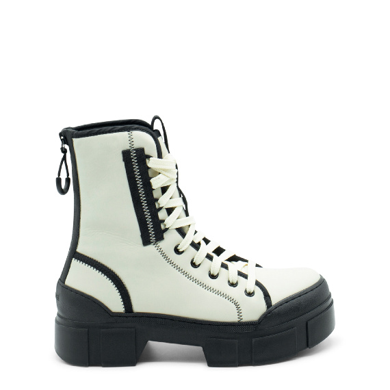 Roccia Bone Performance Fabric Combat Boots