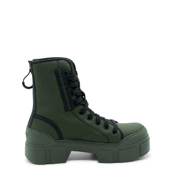 Roccia Military Green Performance Fabric Combat Boots