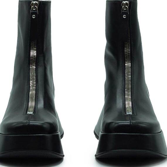 Mini Yoko Black Half Boots