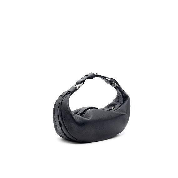 Abigail<br/>Borsa mezza luna nera