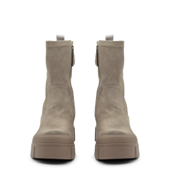 V14 Roccia – Taupe stretch ankle boot  