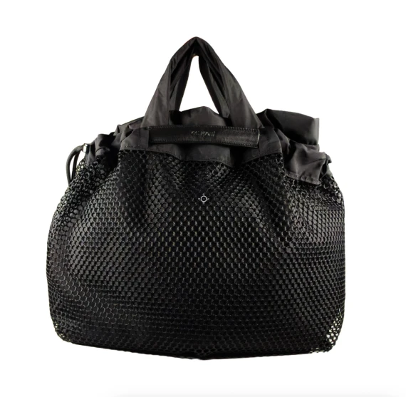 Patry<br>Maxi bag black mesh and nylon