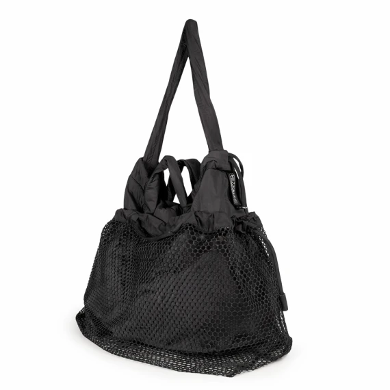 Patry<br>Maxi bag black mesh and nylon