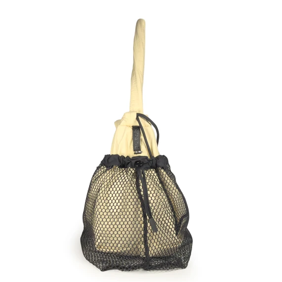 Patry<br>Maxi bag cream mesh and nylon