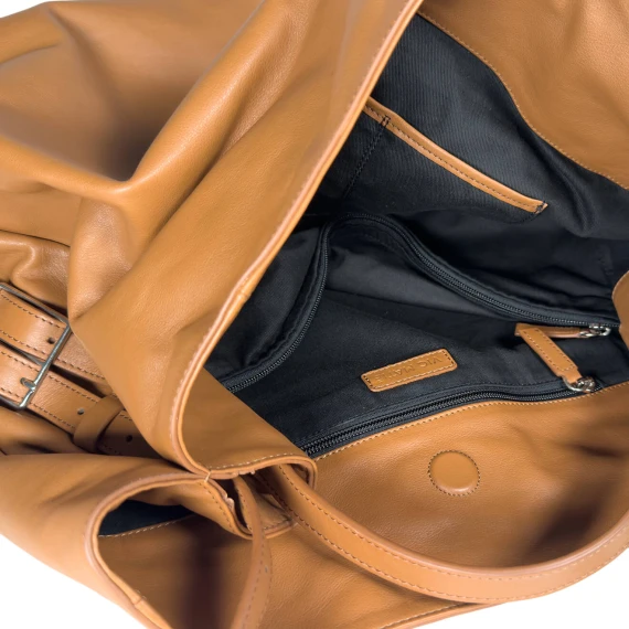 Ada<br>Drawstring bag tan